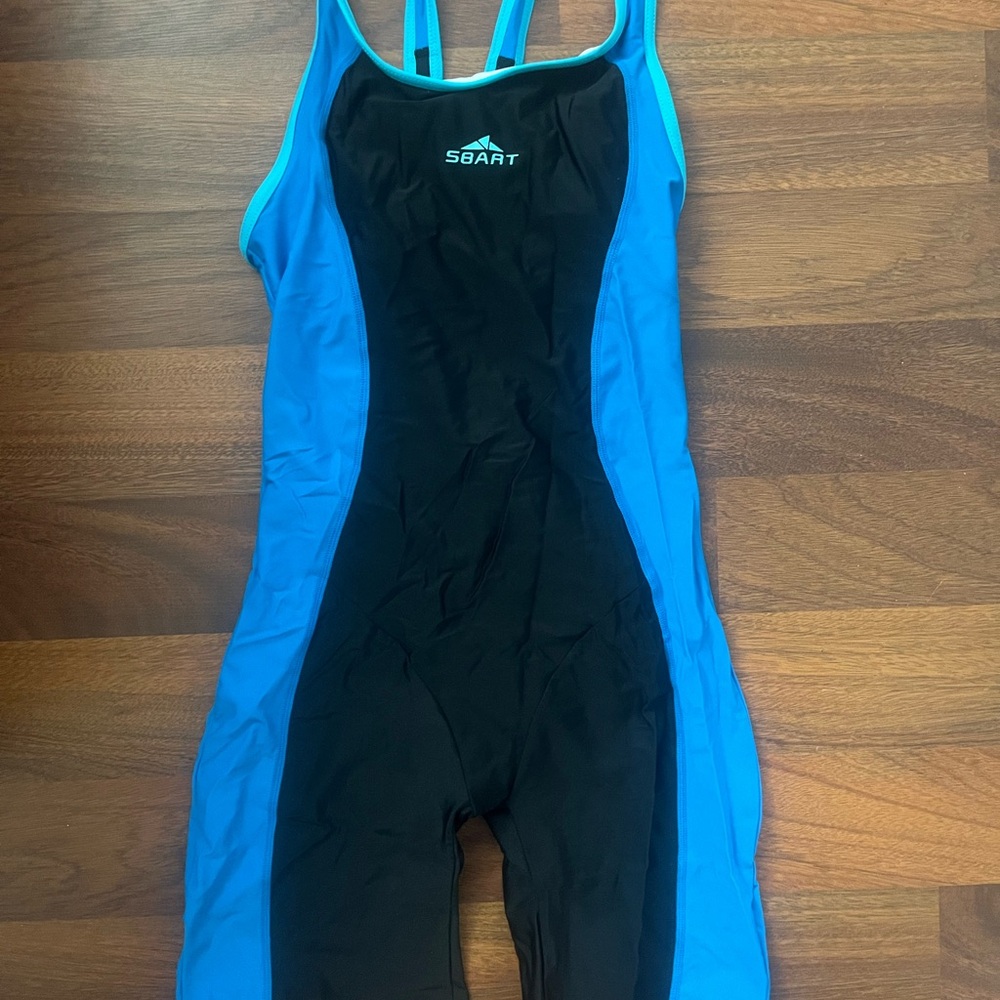 Sbart Black and Blue Rowing uni or swimsuit